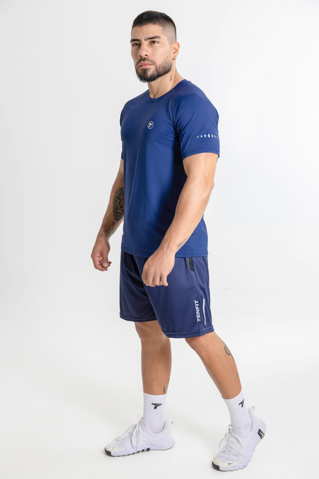 Pantaloneta Deportiva de Hombre Flex Move - Azul Turqui