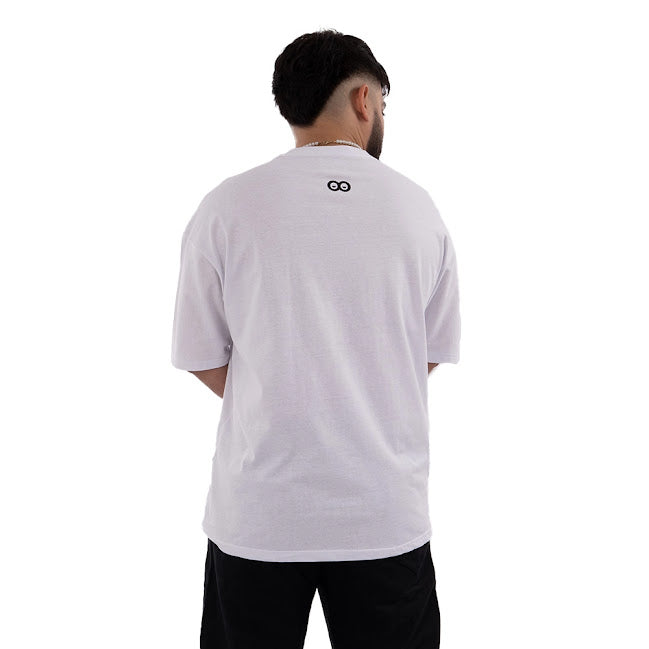 OVERSIZE TUPAC BASIC - BLANCO
