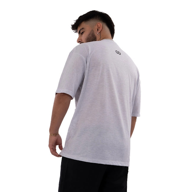 OVERSIZE TUPAC BASIC GRIS JASPE CLARO
