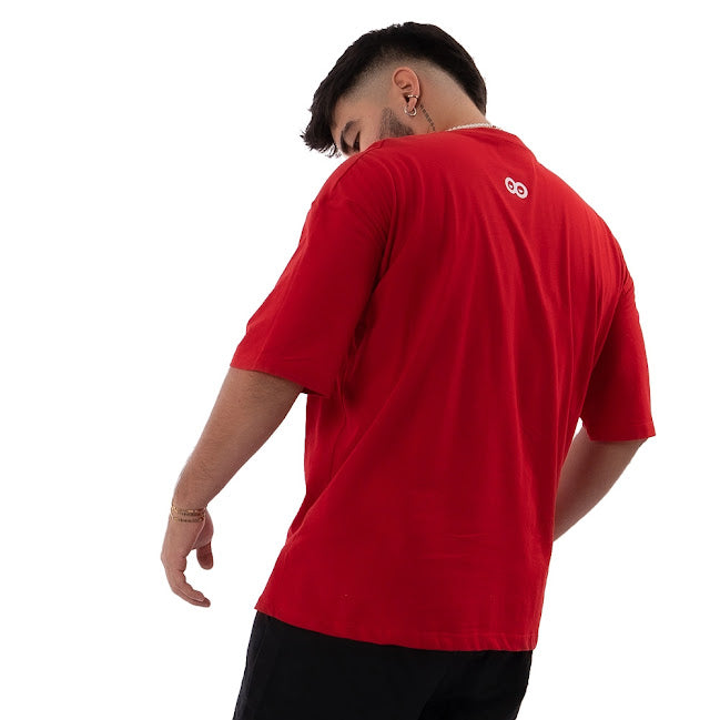 OVERSIZE TUPAC BASIC - ROJO