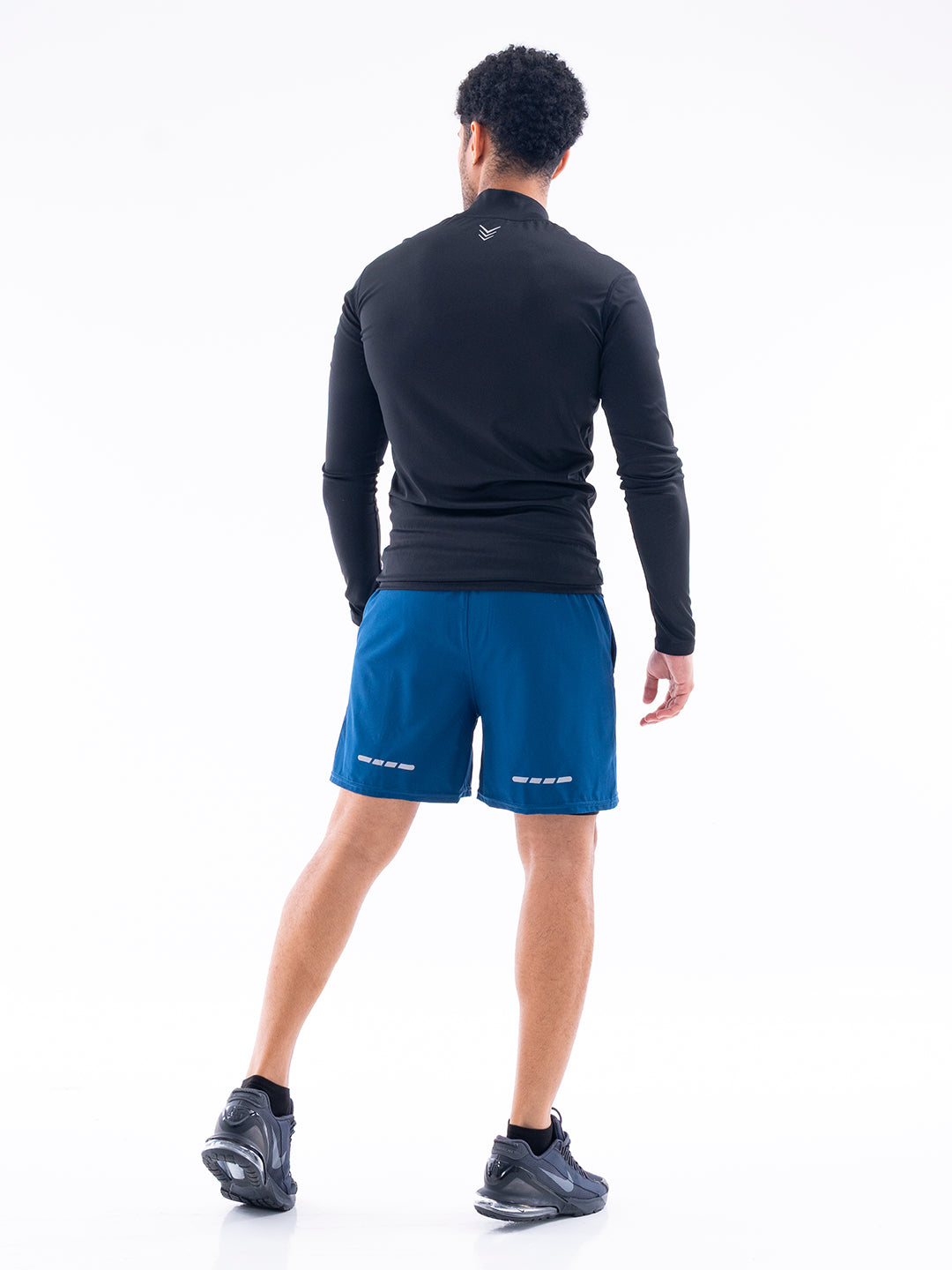 Pantaloneta Deportiva de Hombre Nitro-Fit M1 - Azul Petroleo