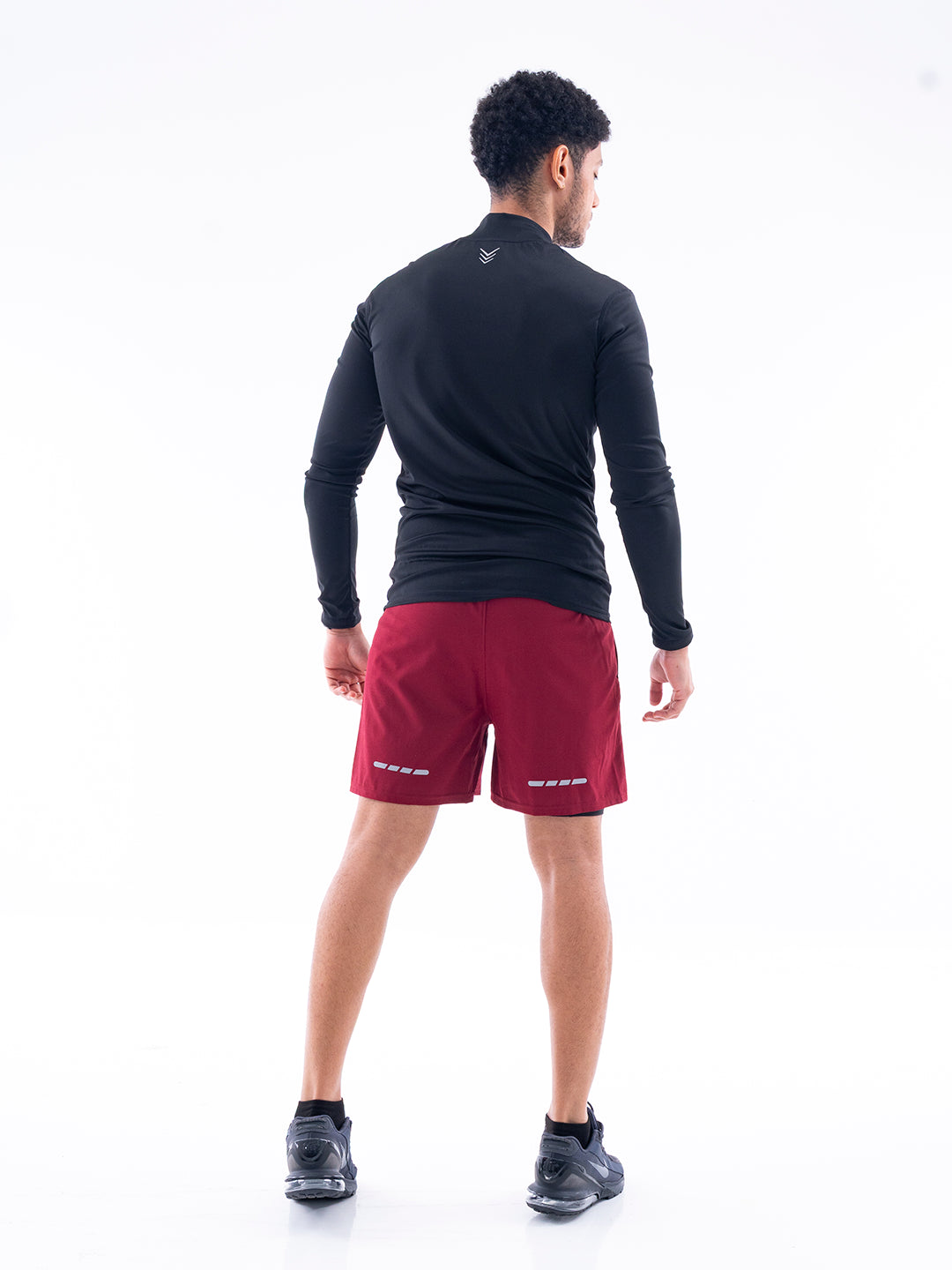 Pantaloneta Deportiva de Hombre Nitro-Fit M1 - Vinotinto