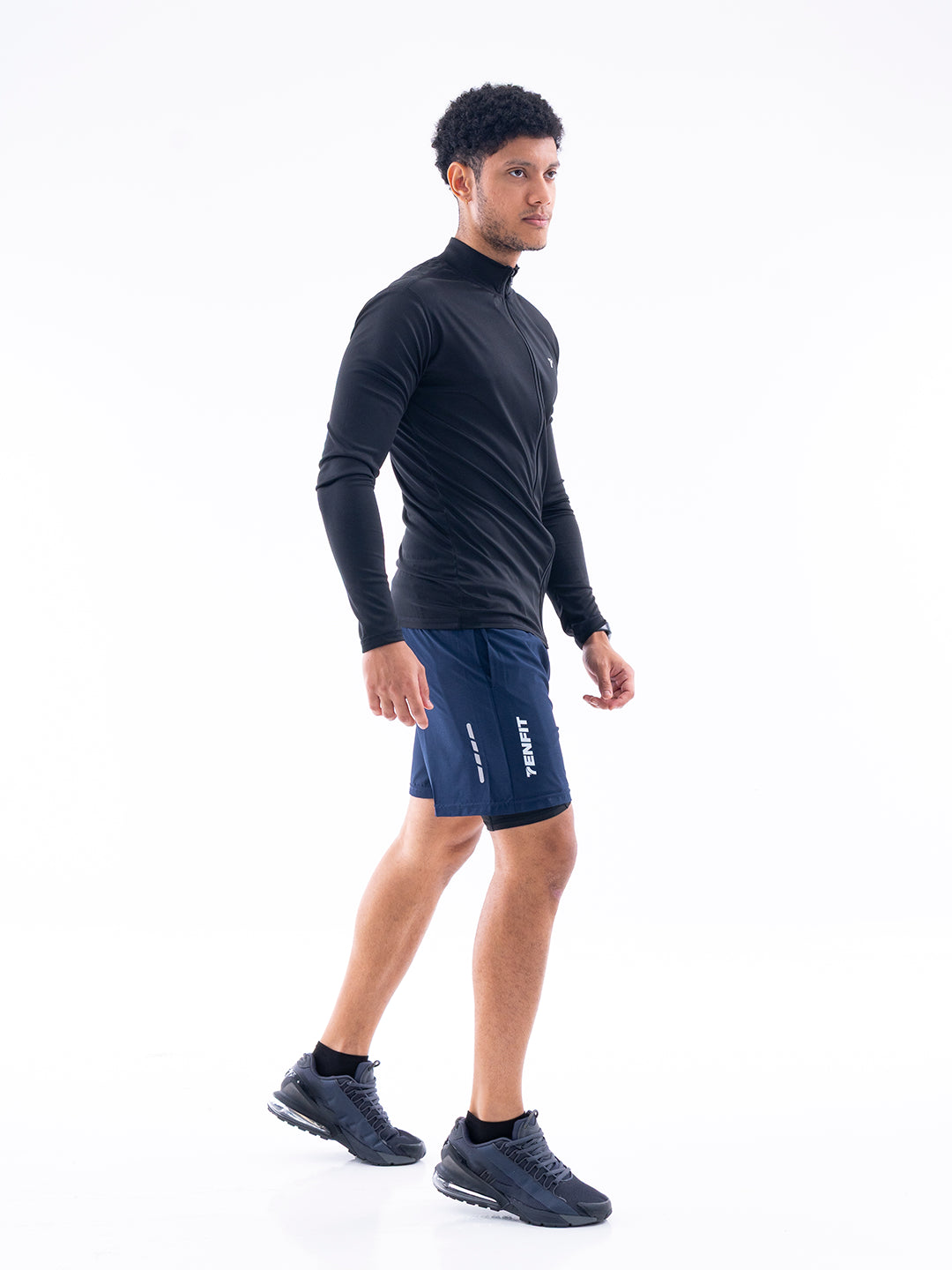 Pantaloneta Deportiva de Hombre Nitro-Fit M2 - Azul Turqui