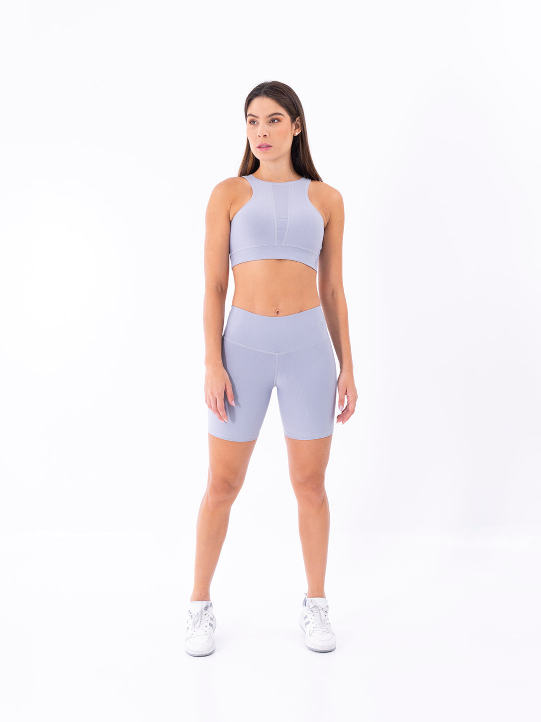 TOP STYLISH UNICOLOR- GRIS CLARO