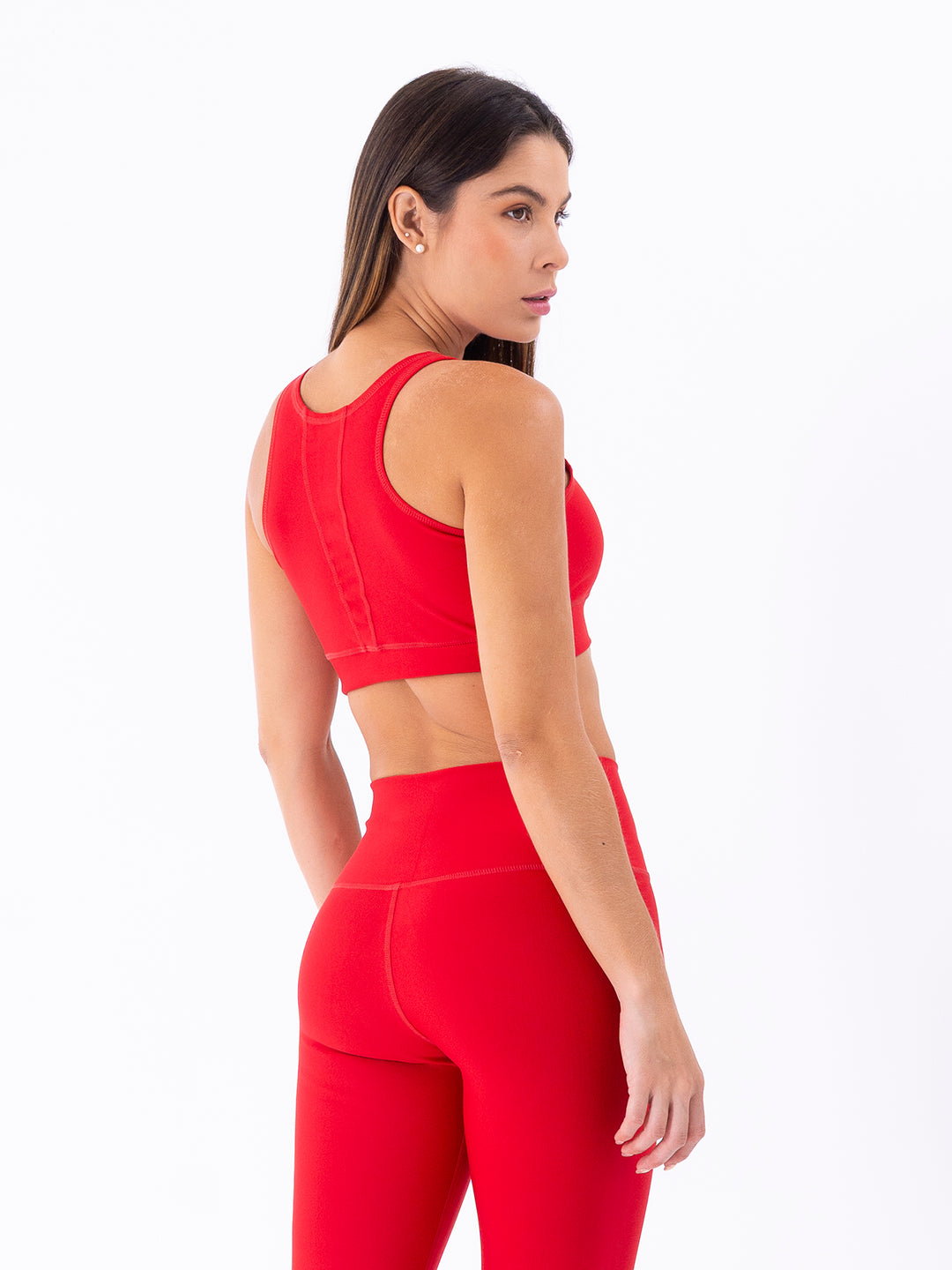 TOP STYLISH UNICOLOR- ROJO