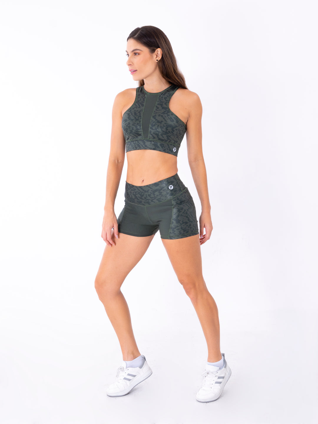 SHORT CHIC C001 - VERDE MILITAR