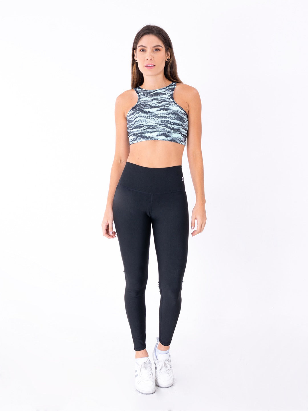 TOP ESQUELETO SUBLIMADO- VERDE MANZANA